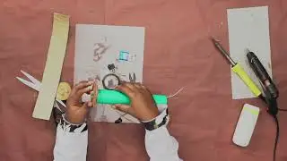 HOW TO BUILD FLASHLIGHT USING LED & CARDBOARD PAPER