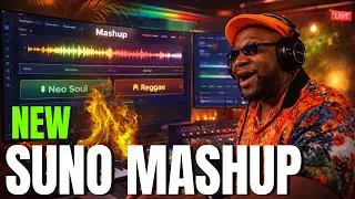 🎛️ Suno Mashup Demo &mdash; Neo Soul + Reggae (Live Test & Honest Reaction) #ytsunopartner
