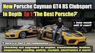 New Porsche Cayman GT4 RS Clubsport 2022 Review, Episode 1/3 “The Best Modern Race Porsche Ever?”