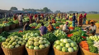 ৩০ জানুয়ারি ২০২৬, সবজির পাইকারি আপডেট | ফেরিঘাট বাজার | Biggest Vegetable market in Bangladesh