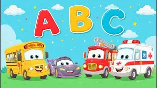 Cars ABC Song 🚗 | Learn the Alphabet with Fun Vehicles for Kids