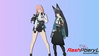 Zenless Zone Zero Miyabi and Yanagi MMD [