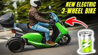 Electric 3-Wheel Scooters and Trikes with Smart Suspensions for Better Cornering