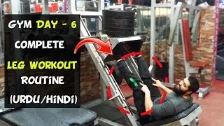 Complete Leg workout | Day - 6 | Urdu/ Hindi | BeardyFitness