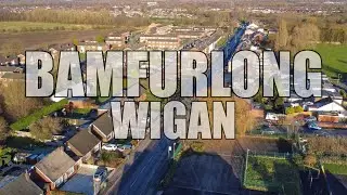 Bamfurlong, Wigan - Aerial footage (November 2023)