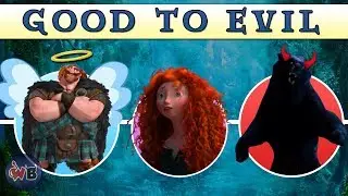 Pixar's Brave Characters: Good to Evil 🏹