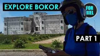 Cambodia's amazing Bokor - Part 1: abandoned buildings, mountains, epic scenery!
