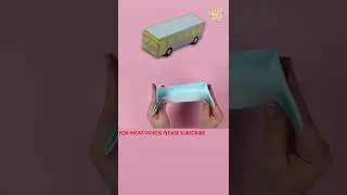 origami paper bus craft