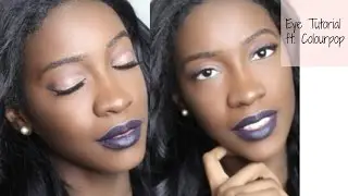 Eye Tutorial ft. Colourpop Super Shock Eyeshadows