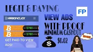 ARGONCLICK WEBSITE | LEGIT & PAYING | LIVE WITHDRAWAL W/ PROOF | $0.24 | FAUCETPAY