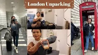 Moving to London for 6 months l UNPACKING