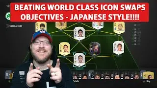 FIFA 20 - Beating World Class ICON Swaps 3 Objectives Japanese Squad Battles - How to Beat - Samurai