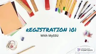 MySSU - Registration 101
