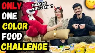 Yellow color challenge with wife 😍