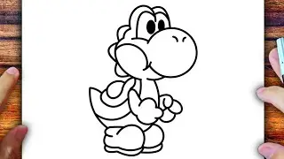 COMO DIBUJAR A YOSHI