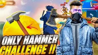 Free Fire 🤯But Only Hammer Challenge 🔨I Gw Dexter