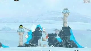 Angry Birds Star Wars 3-5 Hoth 3-Star Walkthrough