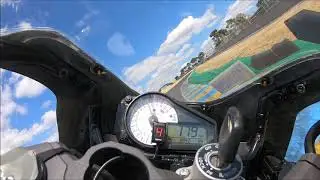 Caméra embarquée Suzuki GSX-R 600 2002 le mans 2020