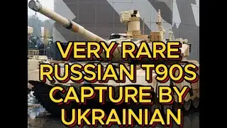 Very Rare Russian TANK T90S capture by Ukrainian!