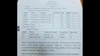 THường Xuyên 2 - PhP - Haui - Đề Ktra 2 -