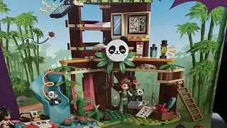 Build a panda Lego set with me