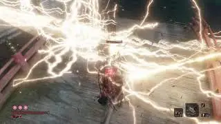 Sekiro Okami Elite Lightning Naginata Cooked (NG+8 Charmless + Bell) No Damage