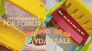 Mas Mura sa Shopee! (3 in 1 table and chair from @ShopeePhilippines ) UNBOXING