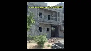 House for sale sangareddy 150 sq yards g+1 near by bypass