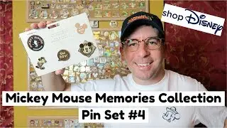 Mickey Mouse Memories Collection Pin Set #4 | April 2018
