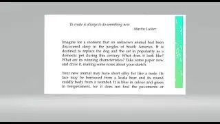 creative idea by martin luther
