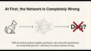 How AI Actually Learns | Neural Networks Explained in 60 Seconds