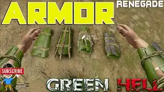 GREEN HELL || All armor || Metal armor || Bone Rmor || Armadilo armor