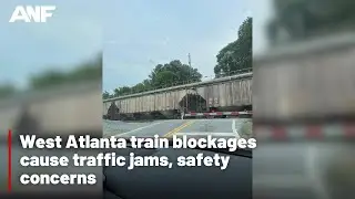 Train blockages cause traffic jams, safety concerns