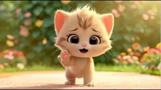 Baby Kitten Song  | Learn Shapes, Counting & Movements | Educational Kids Song