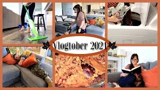 VLOGtober 2021- This VLOG has it ALL! CLEANING MOTIVATION, FALL RECIPES, COZY READING... !