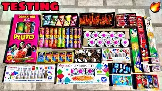 Testing Crackers | Diwali Crackers Testing 2020 | New Crackers of 2020