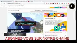 ESSAIE TECHNIQUE GLOBALTVMOSCOU