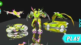 GRAND ROBOT BIKE TRANSFORM CITY ATTACK - Android gameplay 😍