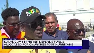 Local Government Minister Defends Funds Allocated For Churches Post Hurricane Melissa  | TVJ News