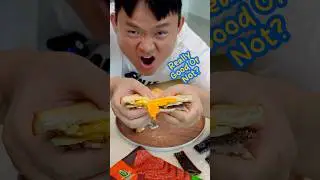 Daging Salai Sandwich in Malaysia 🇲🇾! #reallygoodornot #malaysiafood #hungrysam