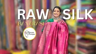 RAW SILK BANARASI Collection from Bhavana Boutique ||  For Booking (7063533415 / 8617883037)