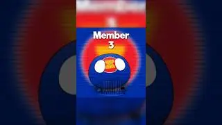 Amount of member state of different alliance | Countryball edit #shorts