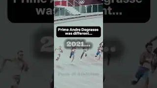 Andre Degrasse now VS 2021 Olympics&hellip; #trackandfield