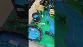 Water resources project #scienceexhibitionmodel #scienceproject #socialscience