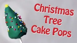 Christmas Tree Cake Pops Tutorial