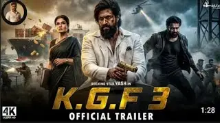 K.G.F: Chapter 3 - Official Trailer | Yash | Prabhas | Raveena Tandon...