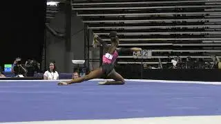 Kelise Woolford - Floor Exercise - 2022 U.S. Classic - Junior - Session 2