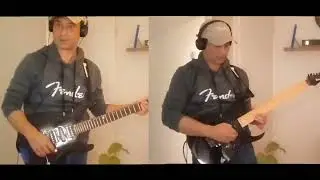 Guitar Jam - Guitarsolo - RG1550MZ vs S5470F - Line 6 Firehawk FX patches by Joey S.