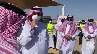 أمير منطقة ⁧‫الجوف‬⁩ يطّلع على سير العمل في مشاريع البلدية