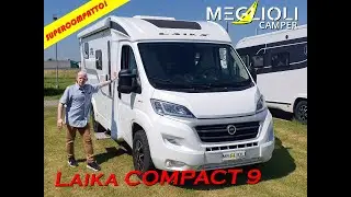LAIKA COMPACT 9 - DIMENSIONI RIDOTTE E AMPI SPAZI #camper #laika #travel #camping #automobile